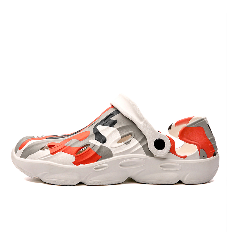 

NANJIREN Клоги мужские бело-красные, цвет White Red