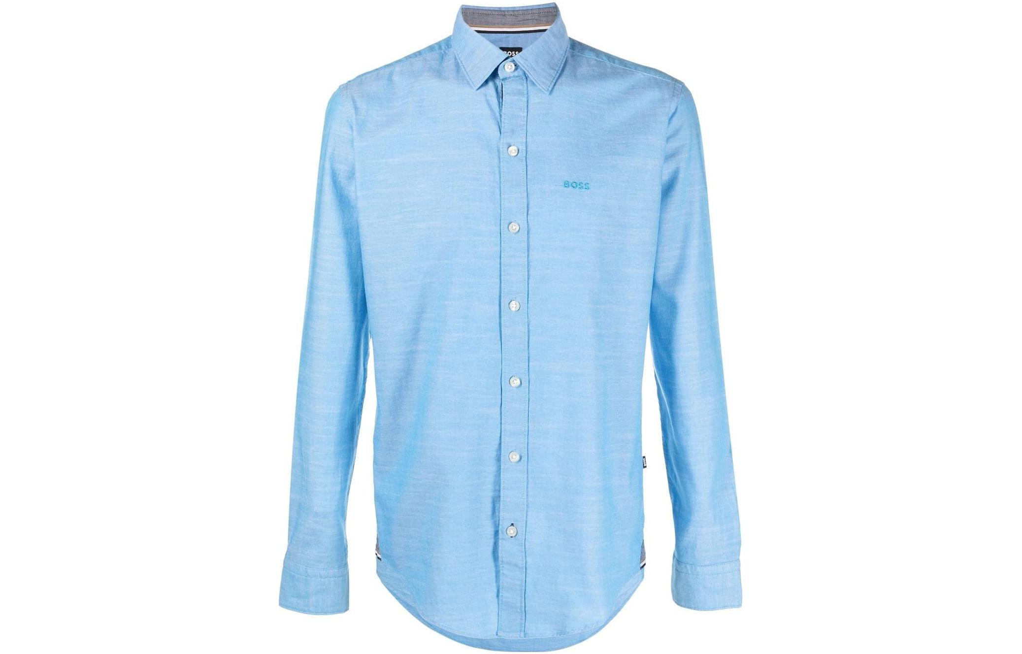 

Футболка мужская синяя HUGO BOSS