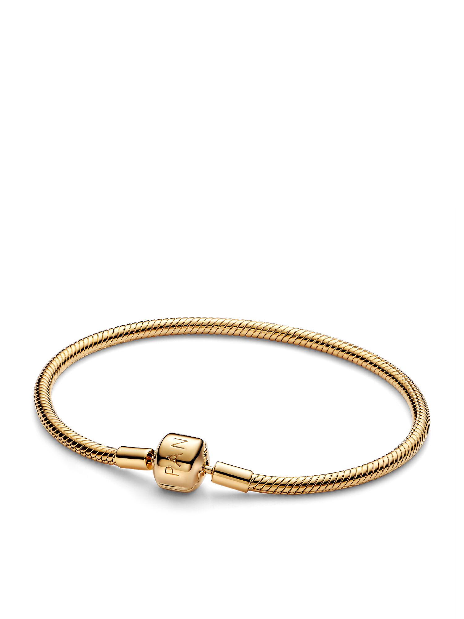 

Браслет-подвеска BE LOVE с гравировкой в виде золотого сердца Pandora