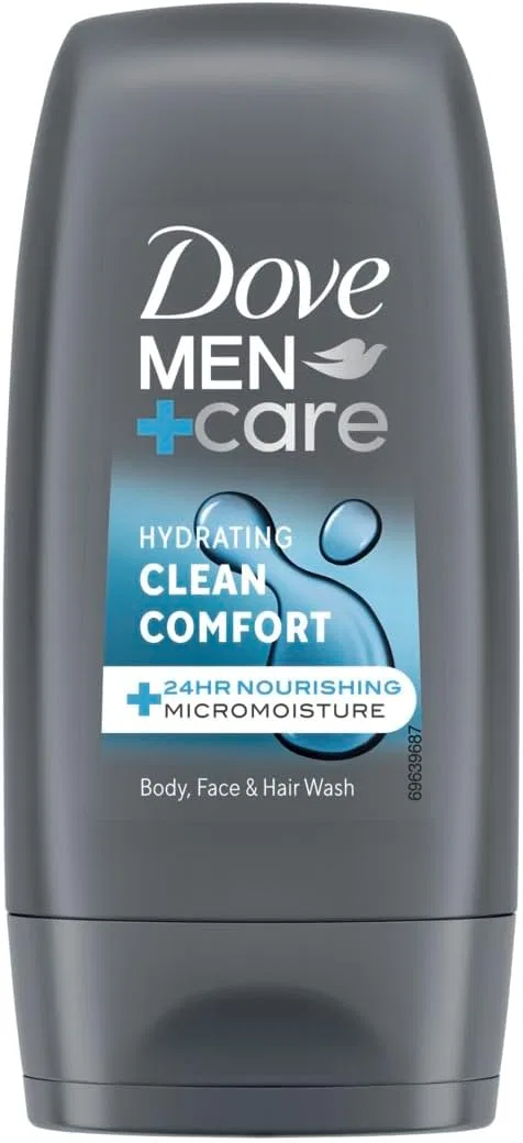 Мужской увлажняющий гель для душа и умывания 2 в 1 от Dove Men+Care Dove