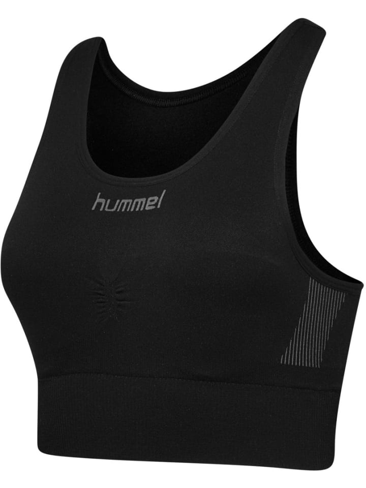

Спортивный бюстгальтер черного цвета Hummel
