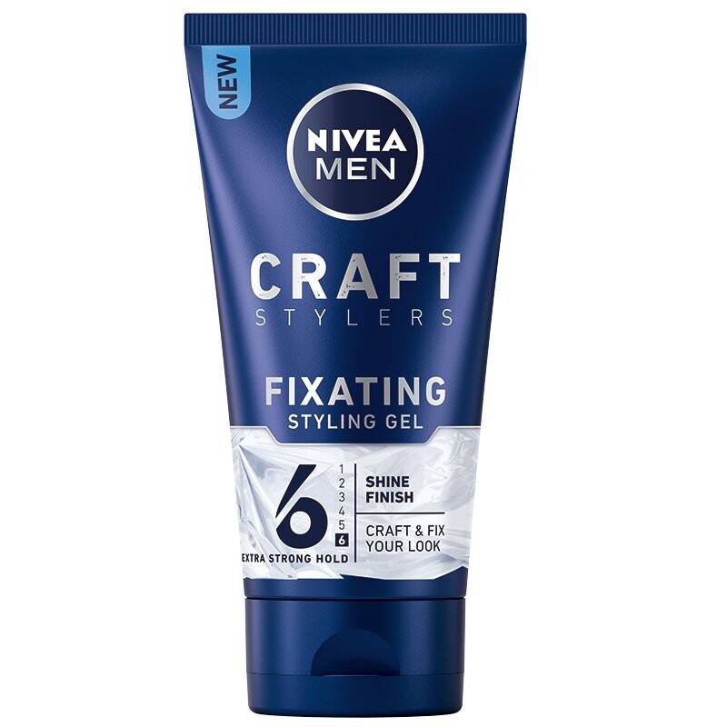 

Nivea, Men Craft Stylers фиксирующий гель для укладки волос 150мл