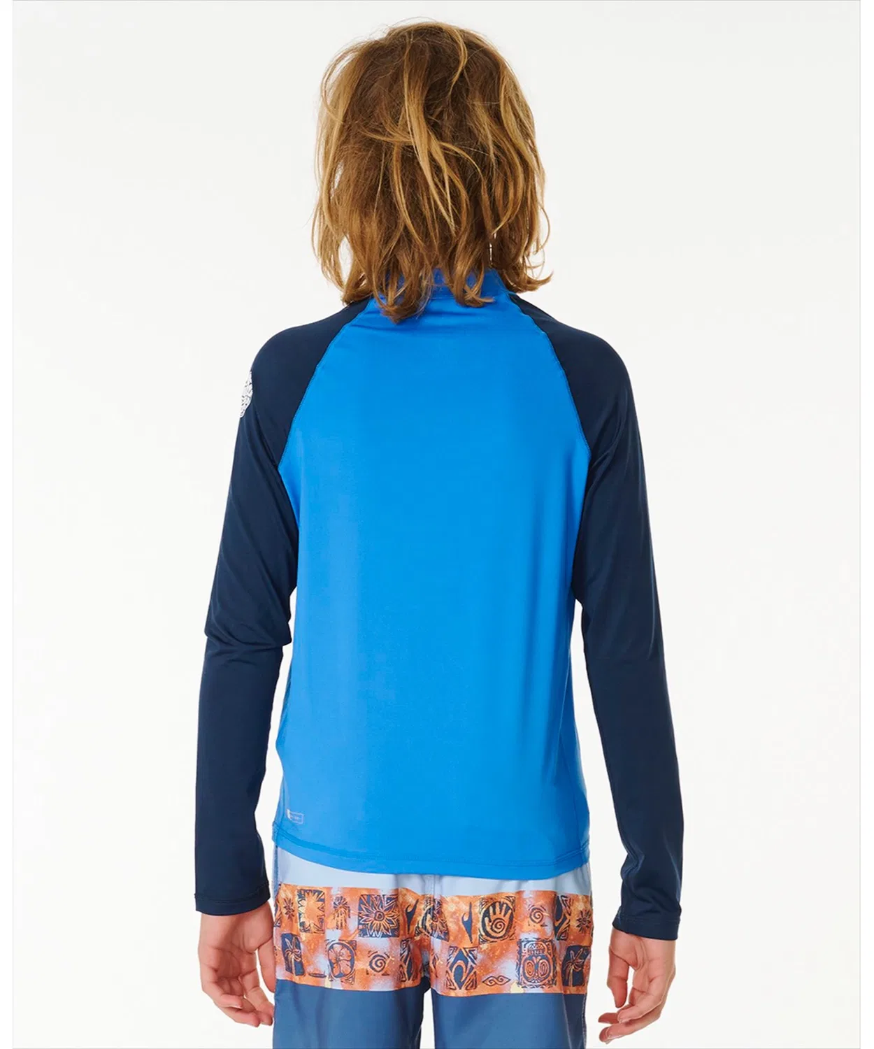 Лонгслив рашгард Rip Curl K SHOCK UPF L/S-BOY, полиэстер, красный — фото 4