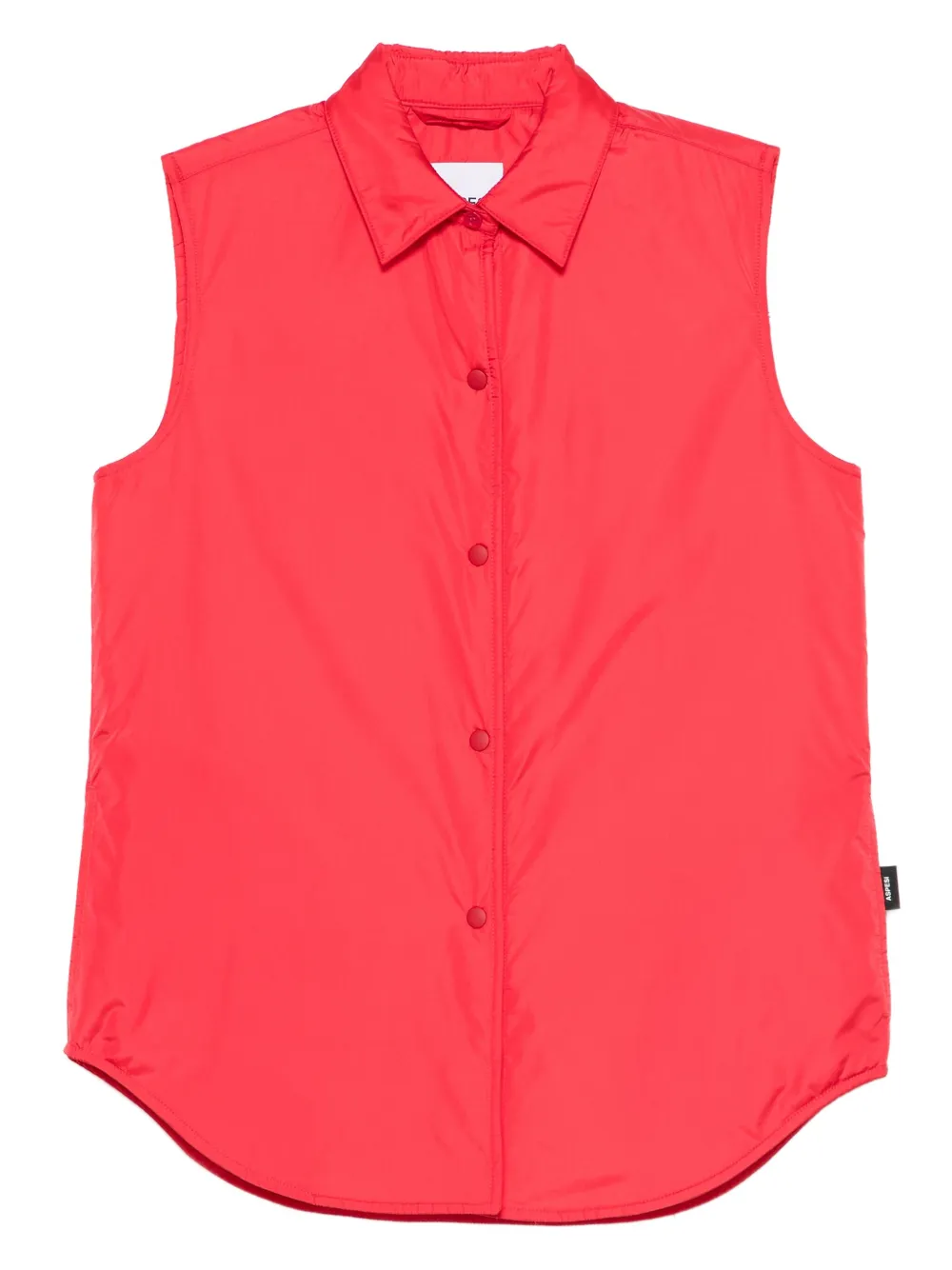 

Жилет на кнопках Aspesi, красный