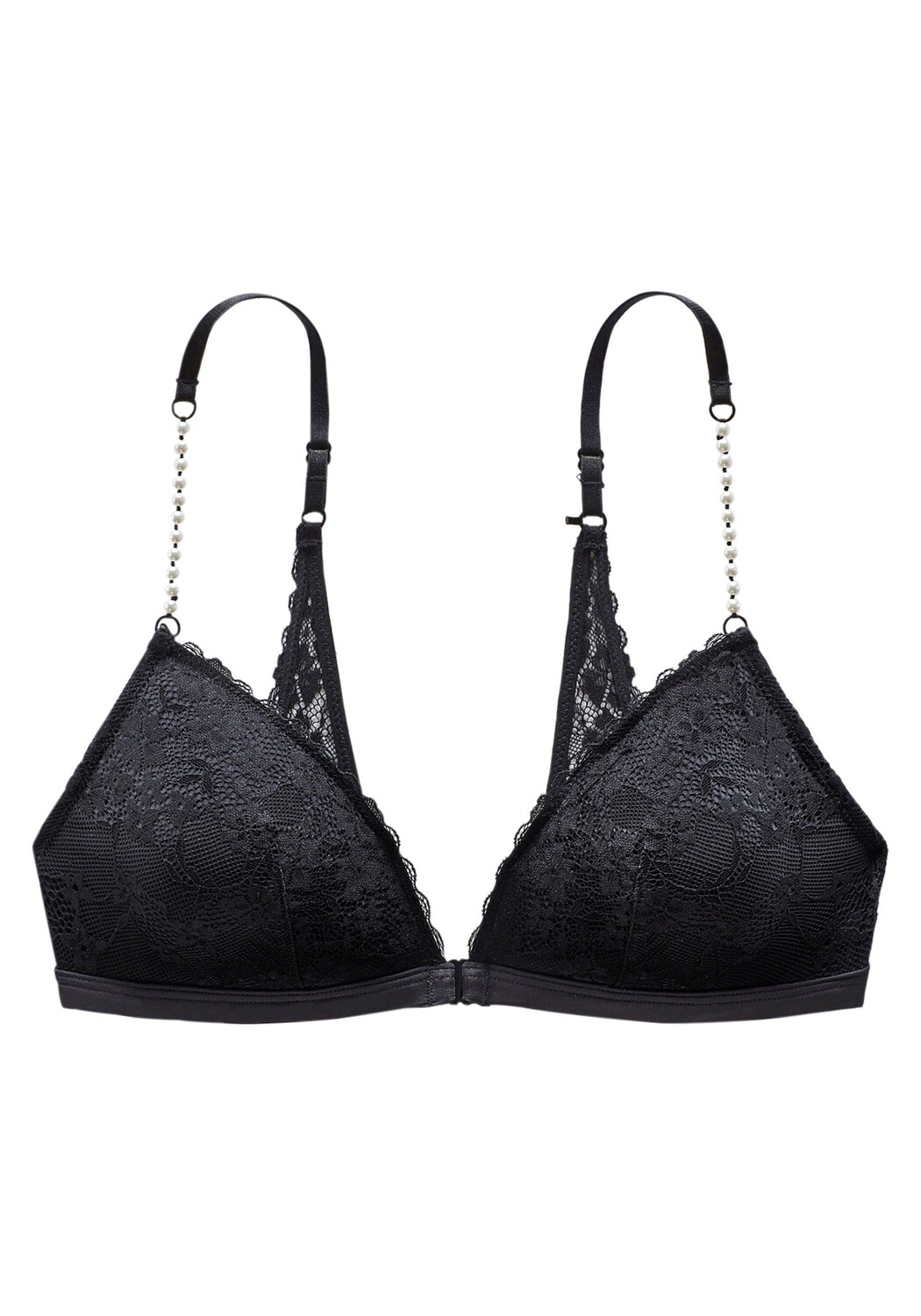 

Бюстгальтер с косточками LASCANA Bralette, черный