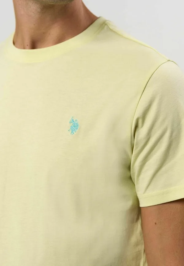 Простая футболка умарджуна U.S. Polo Assn., Wax Yellow — фото 4