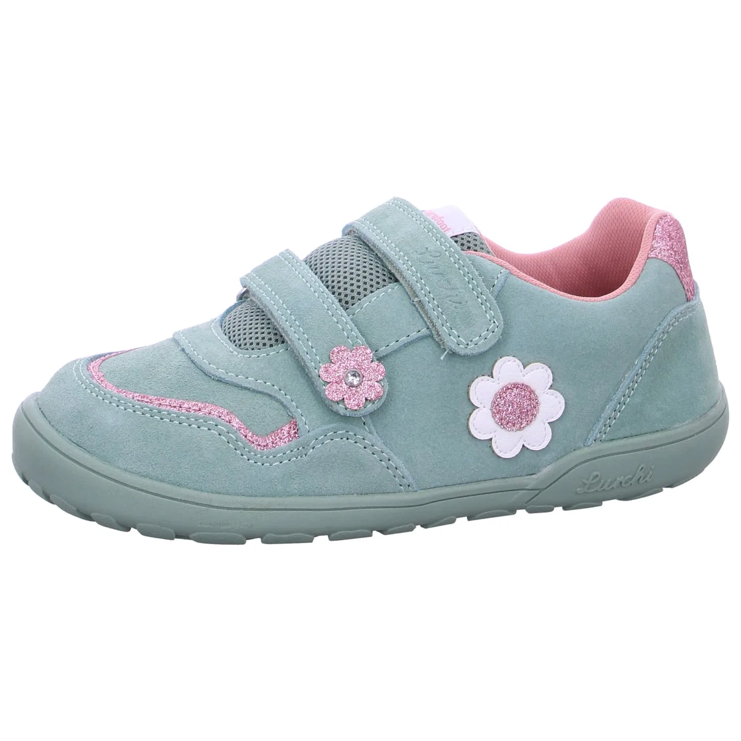Слипоны barefoot Lurchi, зеленый