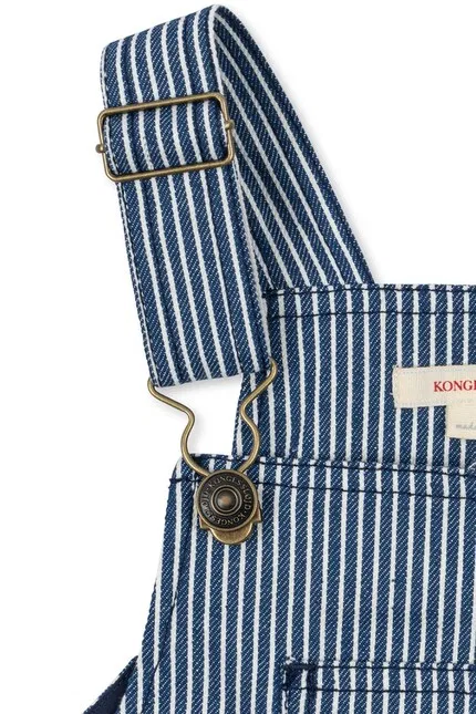 Комбинезон детский с узором LUC OVERALLS GOTS Konges Sløjd, синий — фото 3