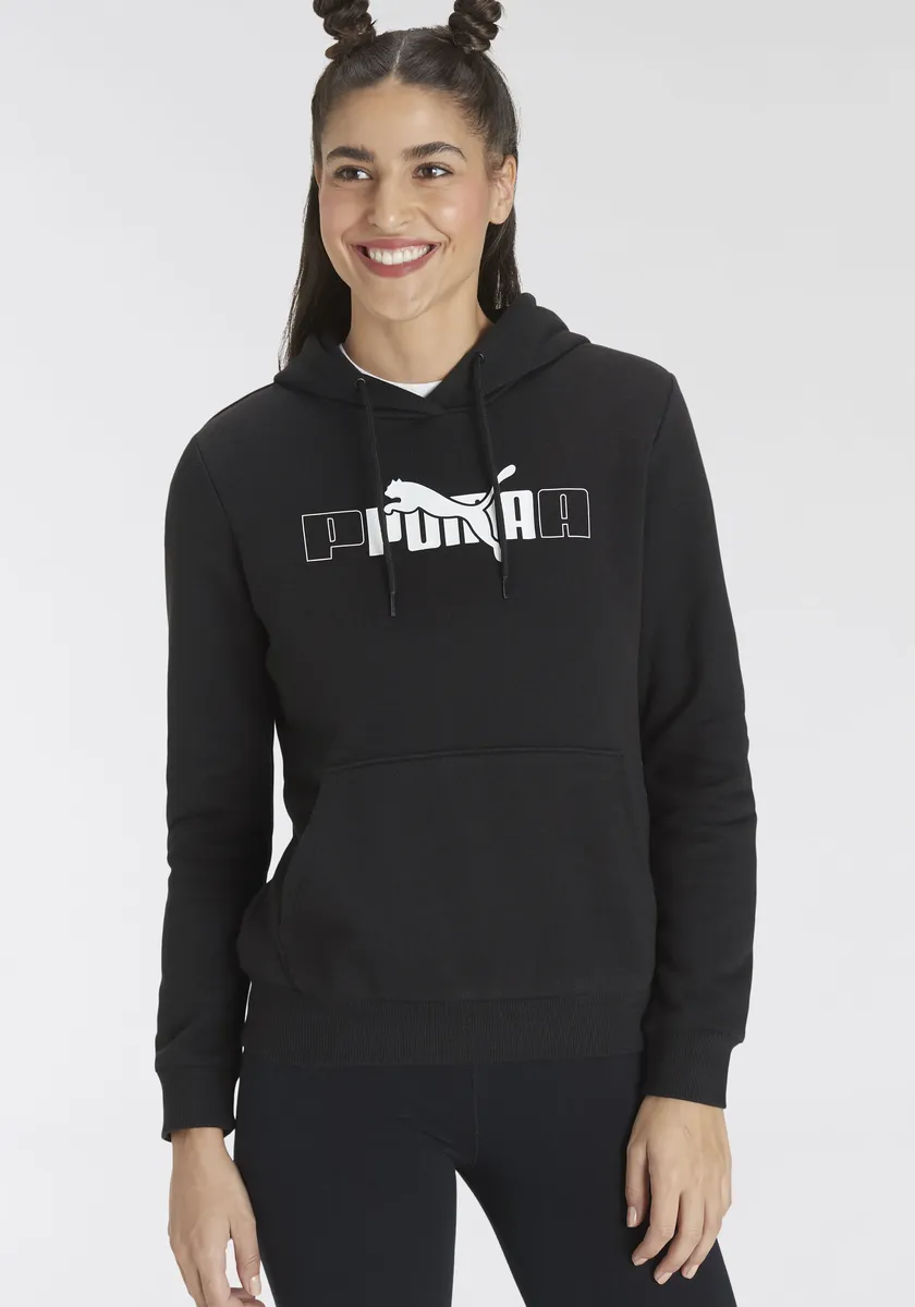 

Толстовка PUMA с капюшоном "ESS+ LOGO LAB HOODIE FL", черный