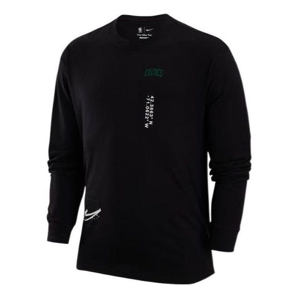 

Футболка Nike Graphic printed Boston logo T-shirt 'Black', черный