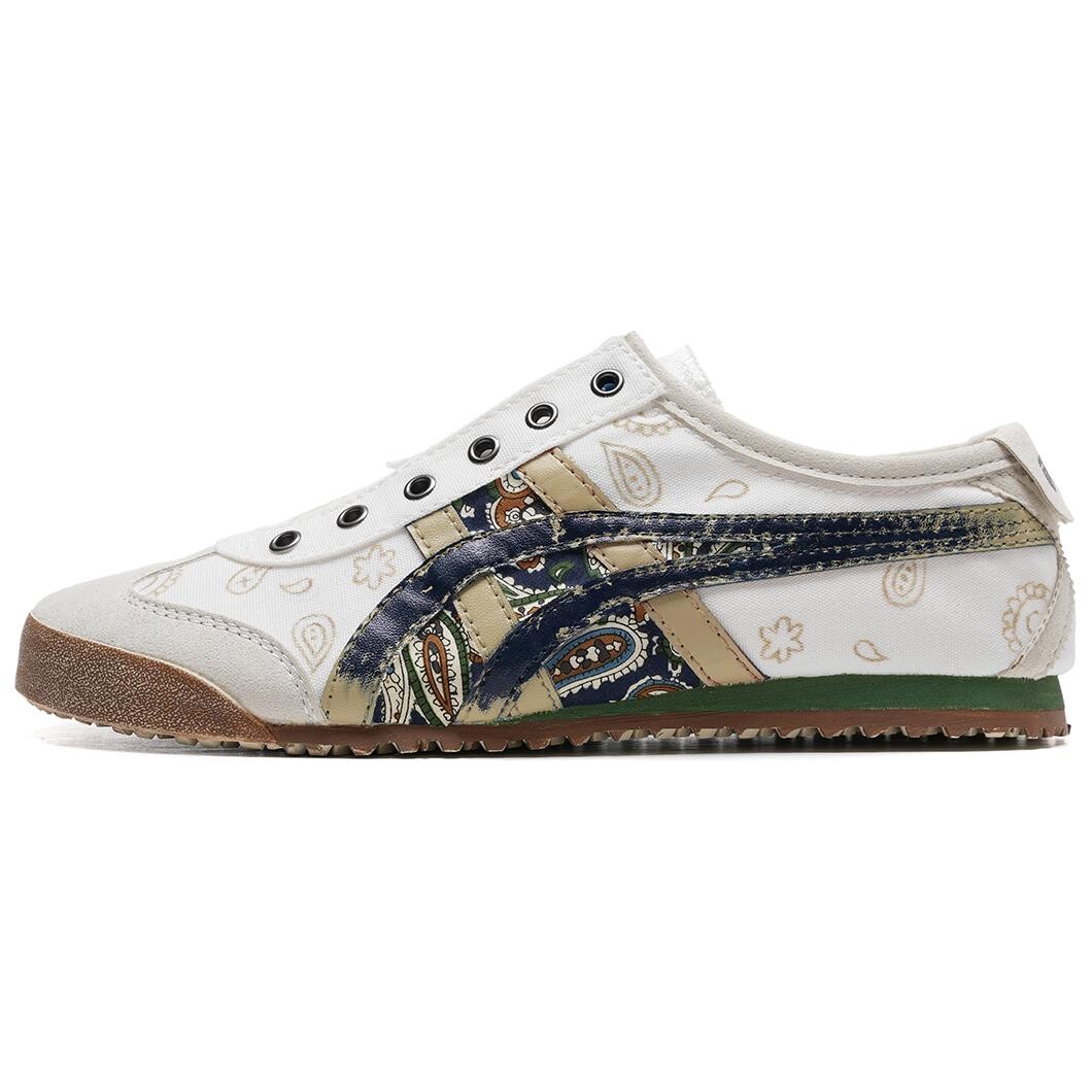 

Кроссовки Onitsuka Tiger MEXICO 66 Lifestyle Shoes Unisex Low-top White/Blue, белый/синий