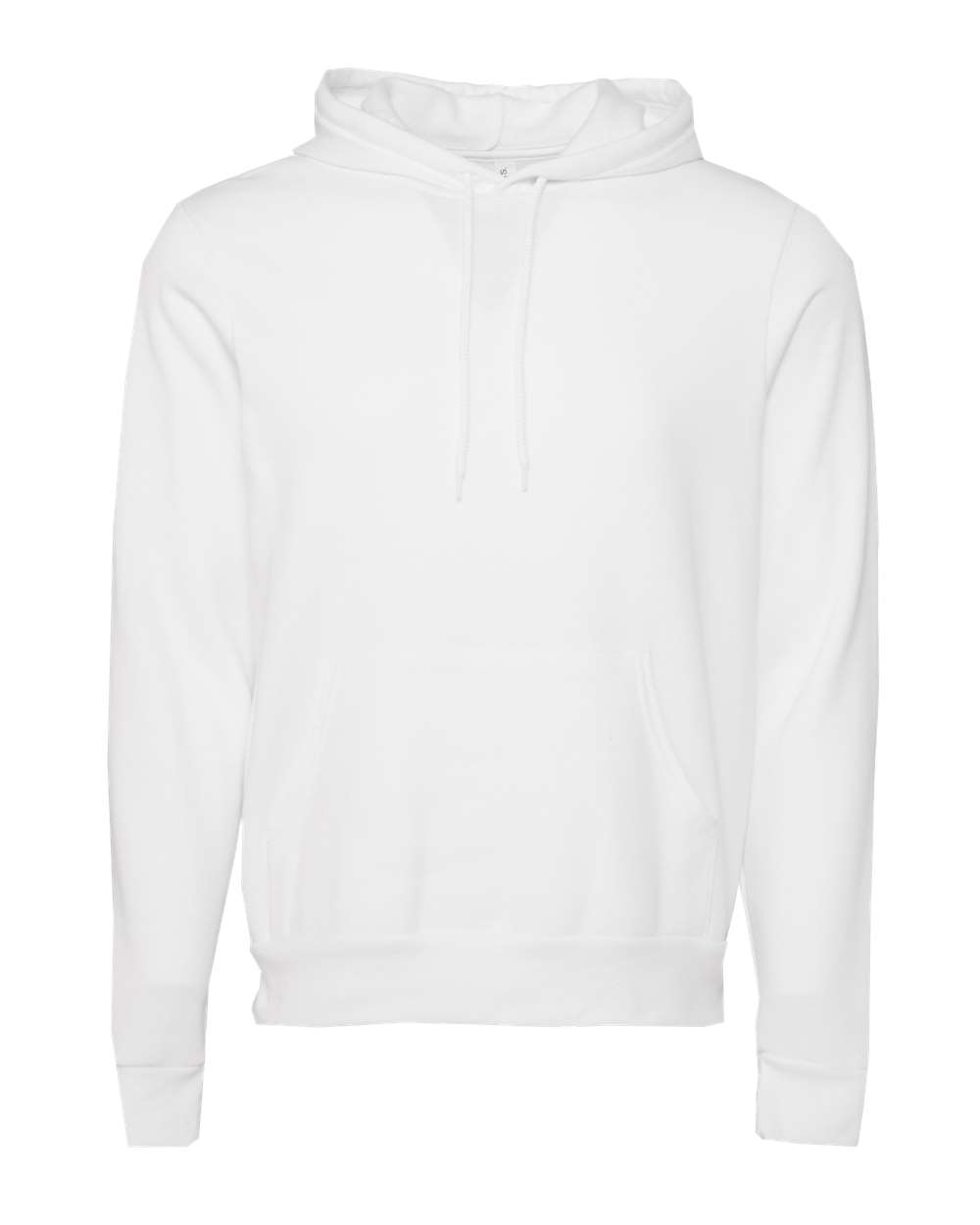 

Мужская толстовка с капюшоном из флисовой ткани BELLA + CANVAS, цвет dtg white