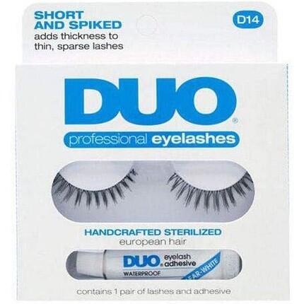 

Набор для ресниц Duo Professional D14, короткие и шипованные Ardell
