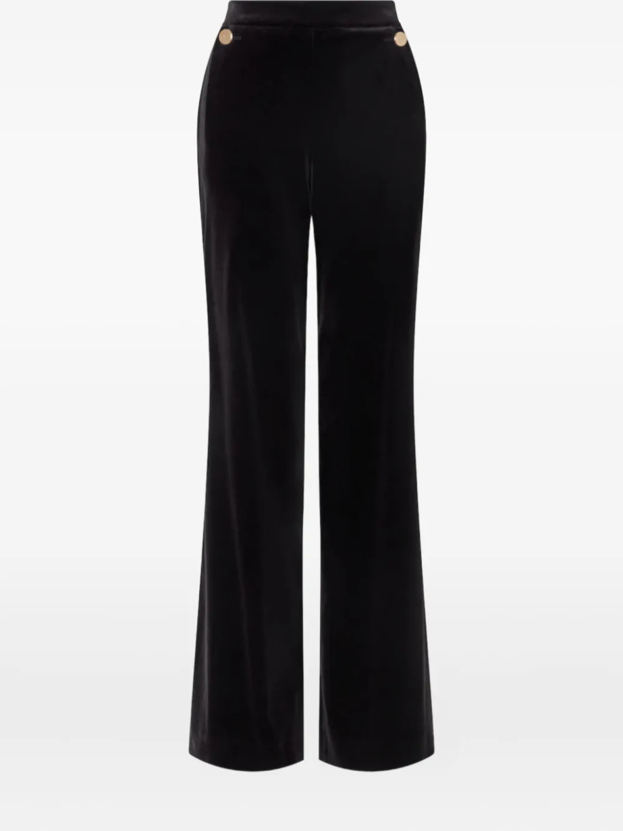 

Temperley London бархатные брюки Clove, черный
