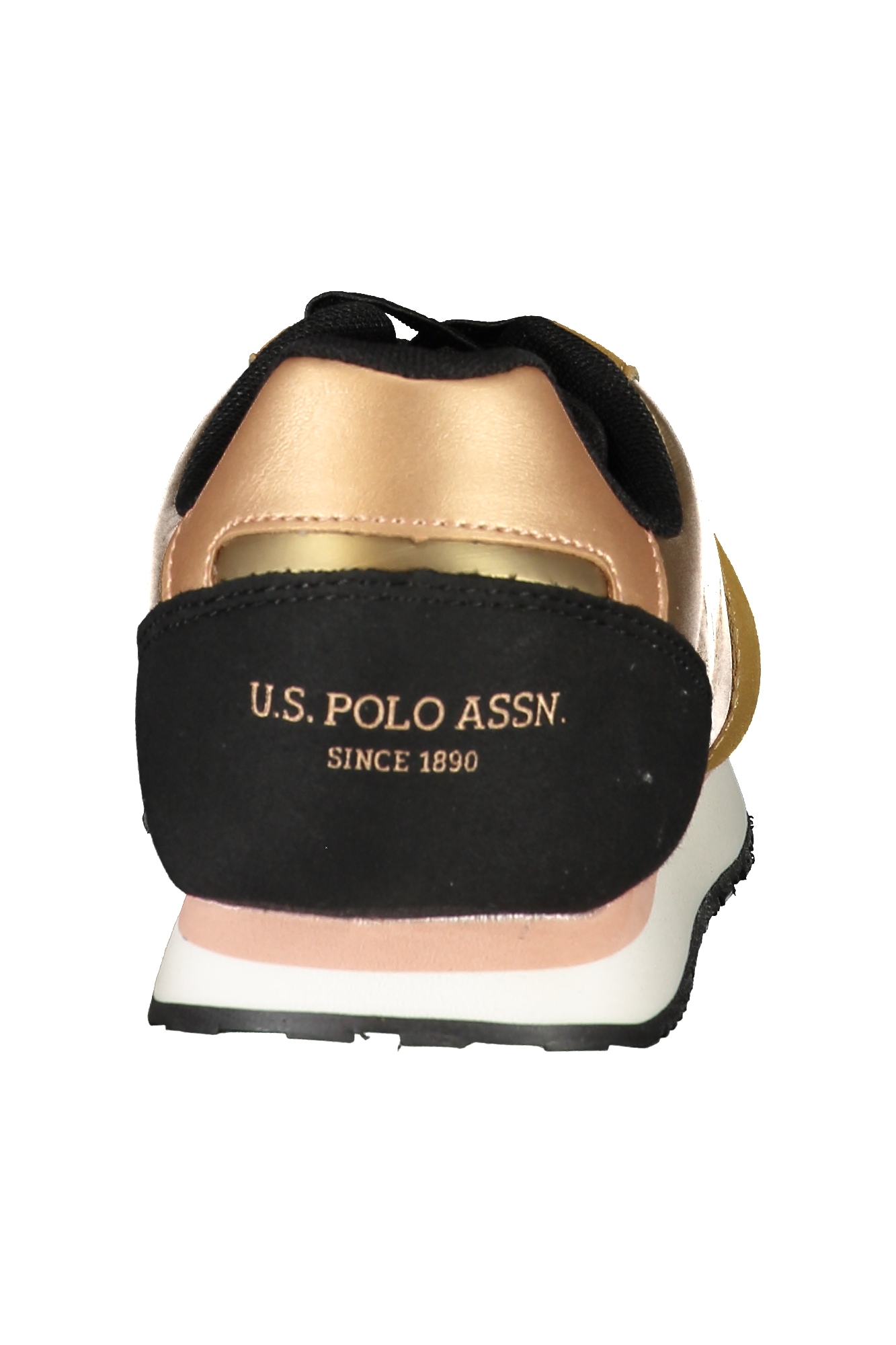 Кроссовки женские U.S. Polo Assn., золотой — фото 3