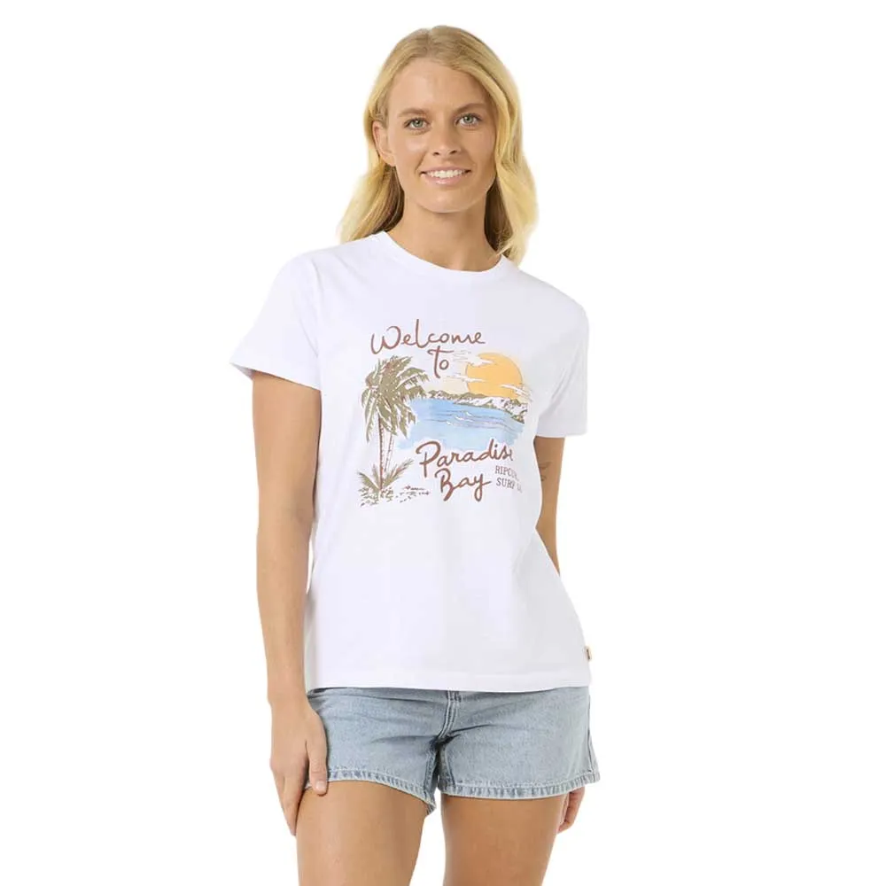 

Футболка с коротким рукавом Rip Curl Paradise Bay Standard, белый