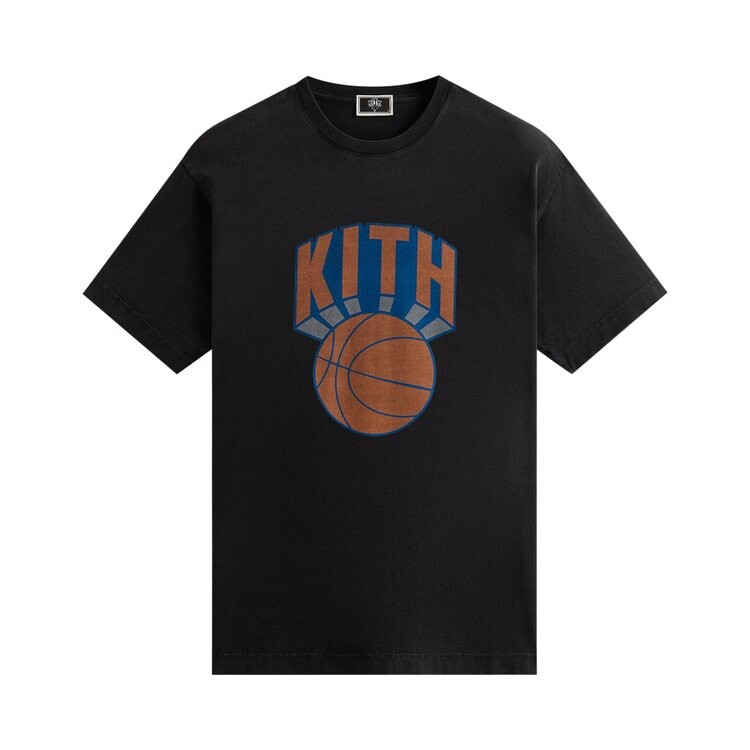 

Футболка Kith For The New York Knicks Retro NY Vintage 'Black', черный