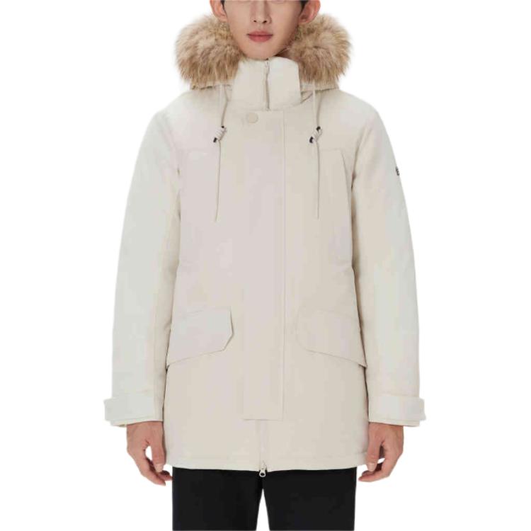 

KOLON SPORT Пуховик мужской для кемпинга, White Birch