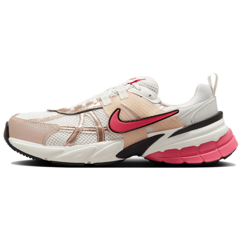 

Кроссовки Nike V2K Run Lifestyle Shoes Women's Low-top Pomegranate Ice/purple Waxy Pink/sail Color/black Color, черный