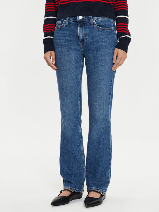 

Джинсы straight fit Maddie DW0DW19271 Tommy Jeans, синий