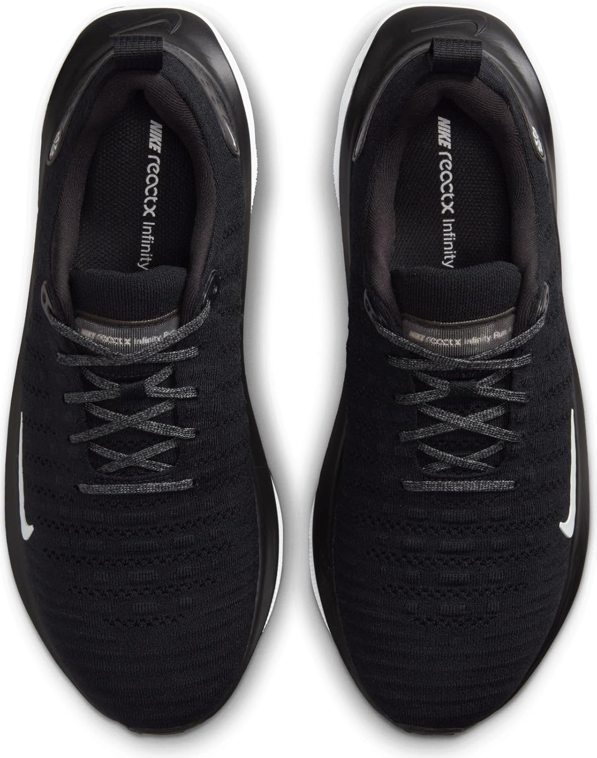 Мужские кроссовки для бега Nike InfinityRN 4, белый/черный/серый/темно-серый — фото 4