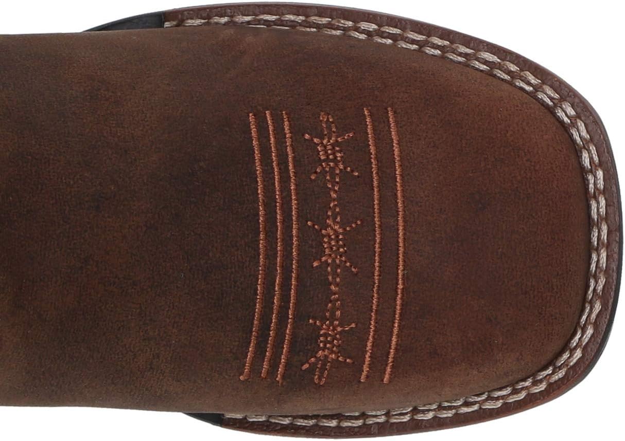 Ботинки Roper Kids  Cow Hide, Brown Crazy Horse Leather Vamp & Shaft — фото 2