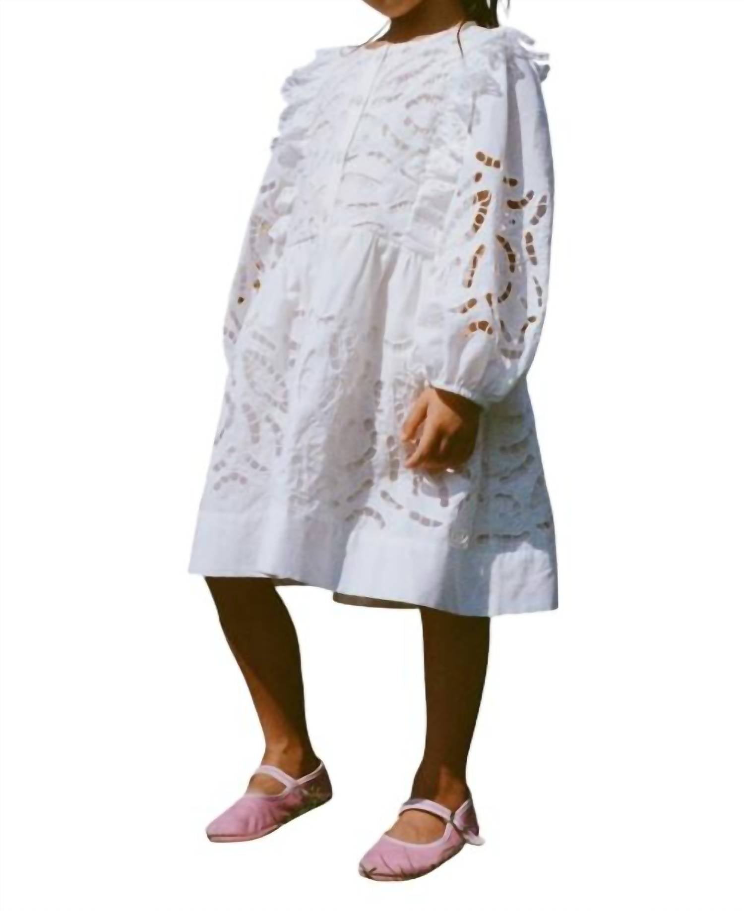 

Платье для девочки Dahlia в жемчужном цвете SEA, Pearl