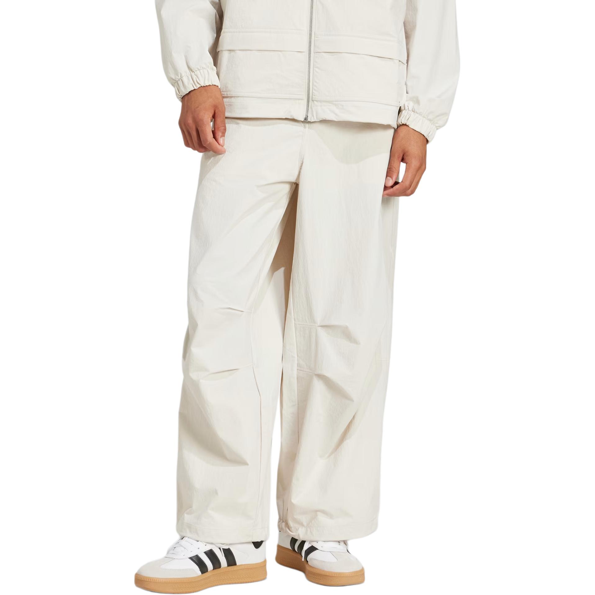 Premium Essentials Utility Parachute Pants Adidas Originals, бежевый — фото 4