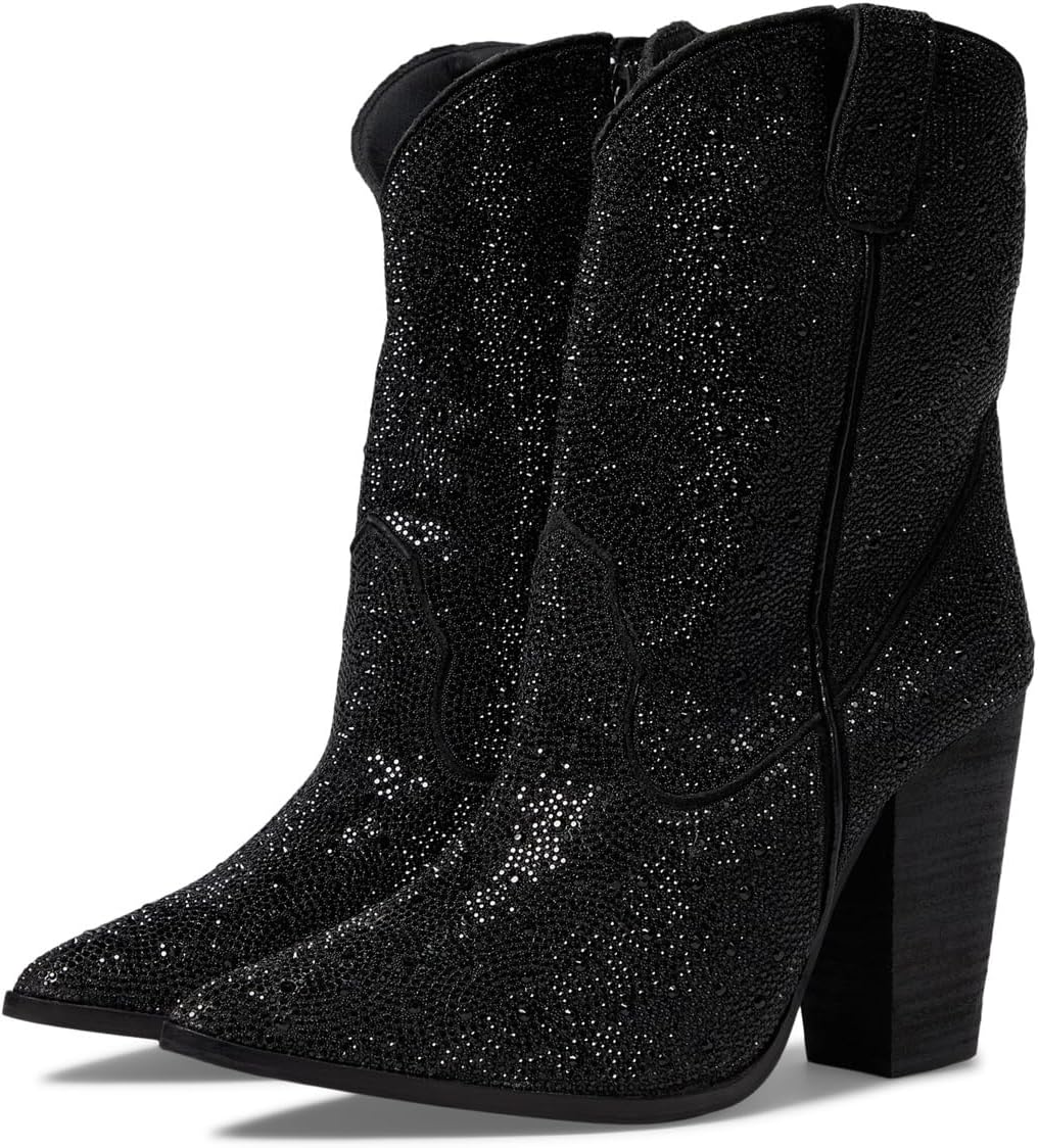 

Ковбойские сапоги Neon Moon Leather Bootie Dingo, черный