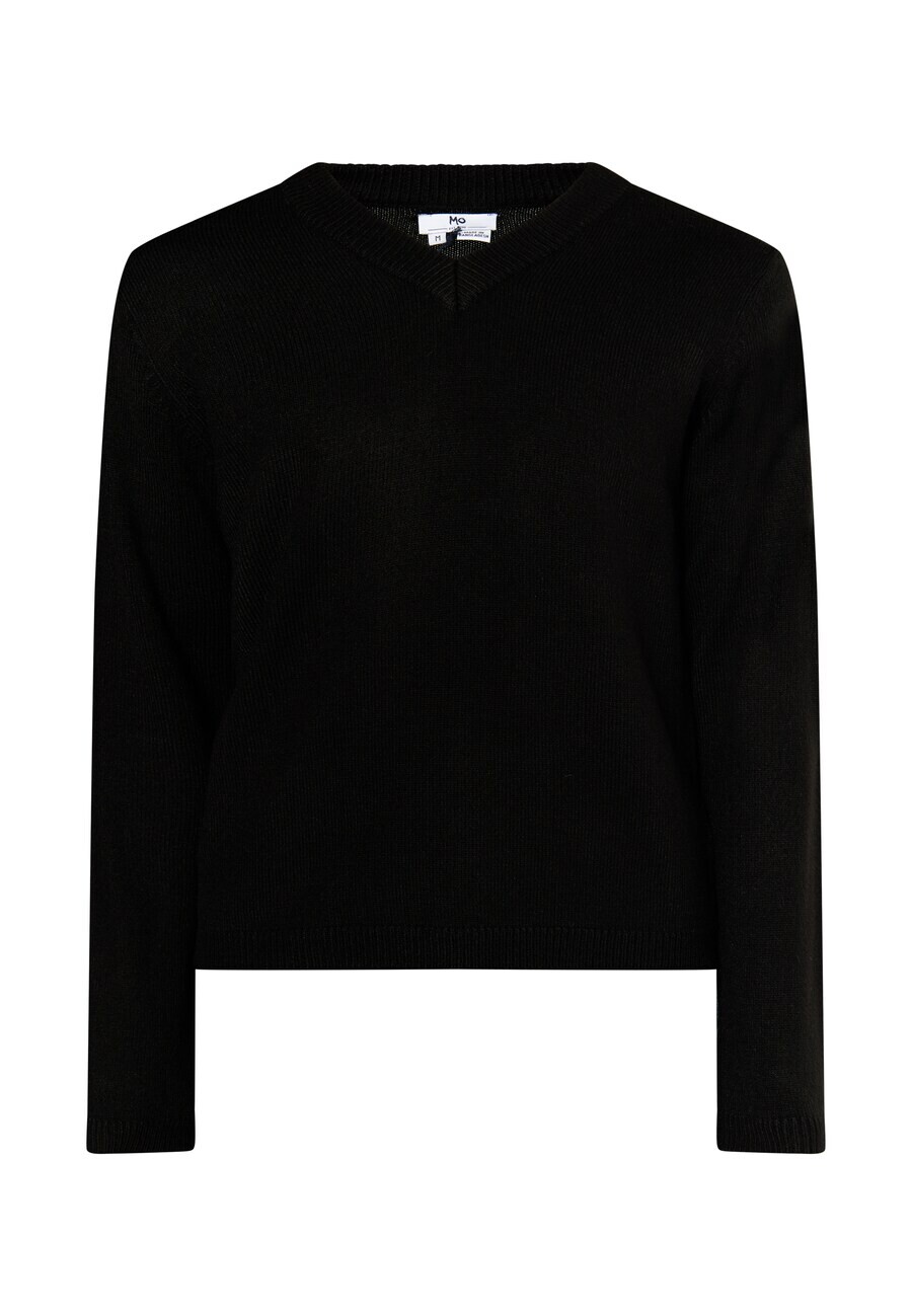 

Свитер с v-образным вырезом MO Sweater Reiswood, черный
