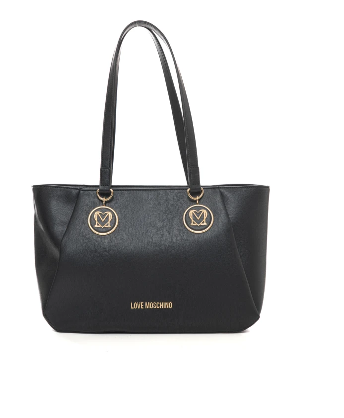 

Большая сумка для покупок Love Moschino, черный