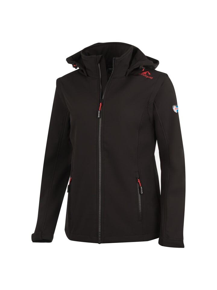 

Куртка софтшелл Westfjord Eldfjall XT, цвет black/steel blue