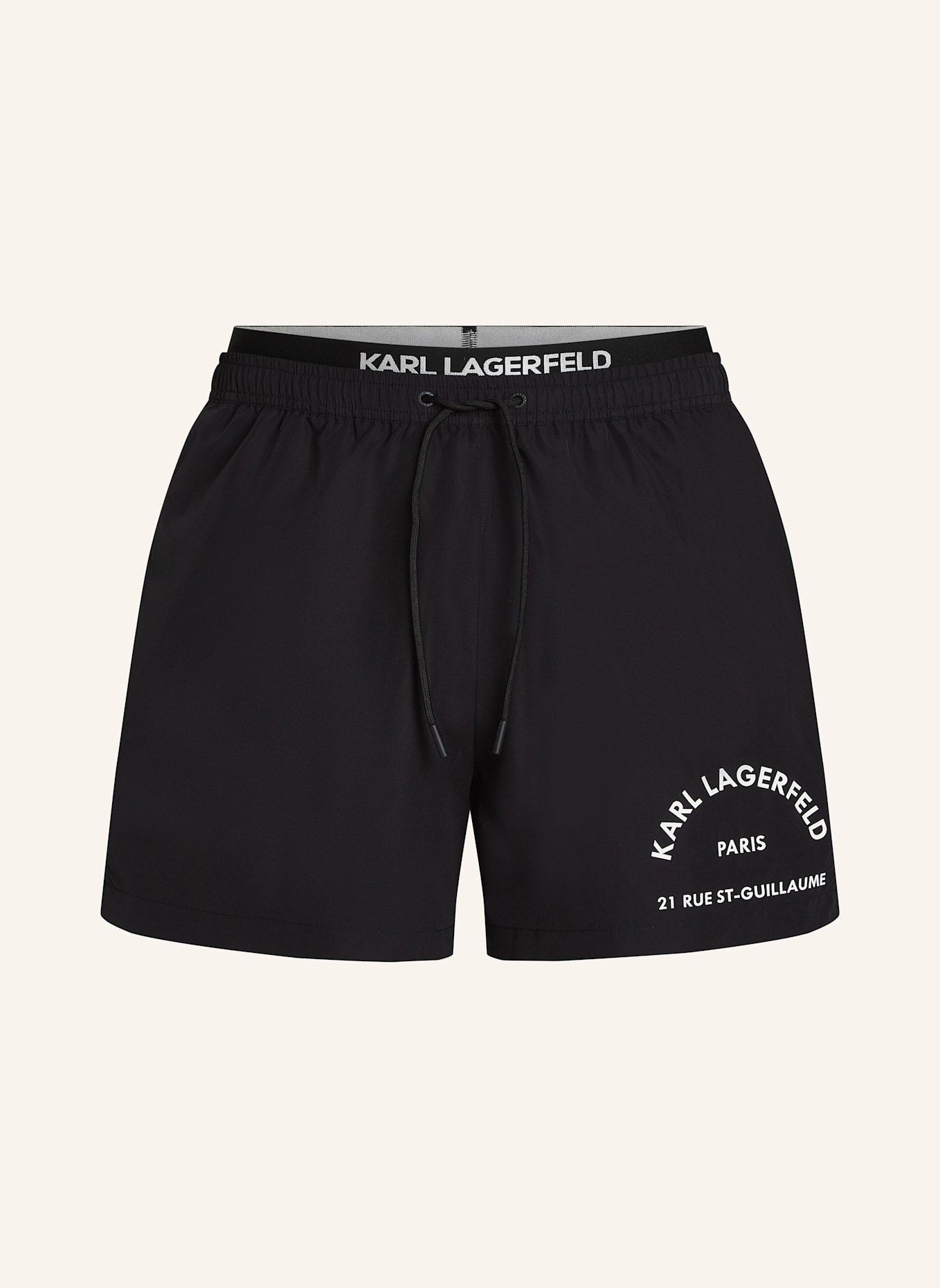 

Шорты для плавания Karl Lagerfeld, черный