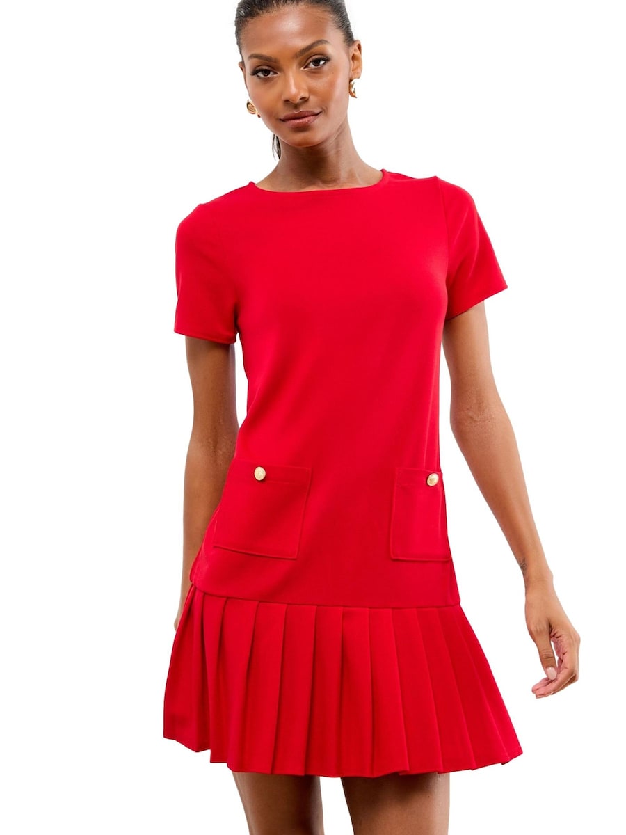 

Платье Lipsy Military, красный
