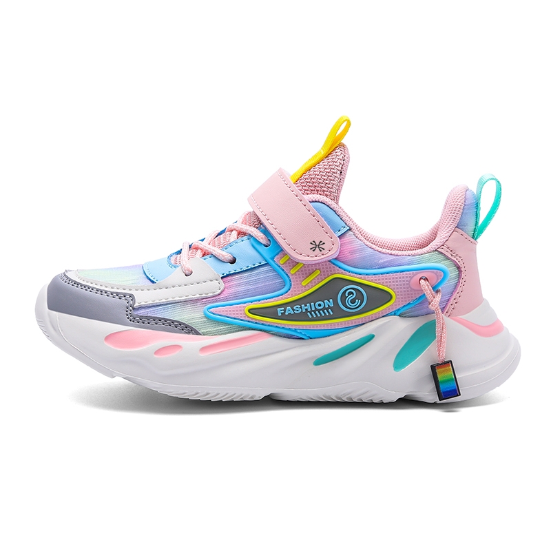 

Прочная дышащая детская обувь для повседневной жизни YUZHAOLIN, розовый