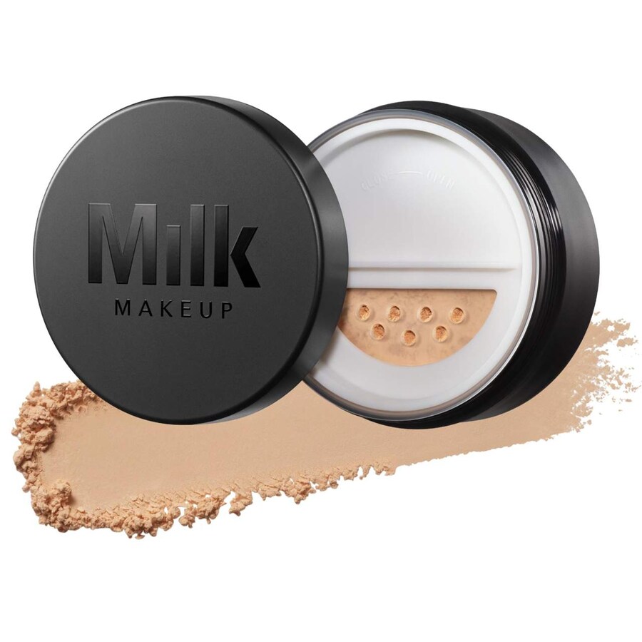 

Матирующая полупрозрачная фиксирующая пудра Pore Eclipse без талька MILK MAKEUP, .55 oz /7.65 g, Translucent Medium