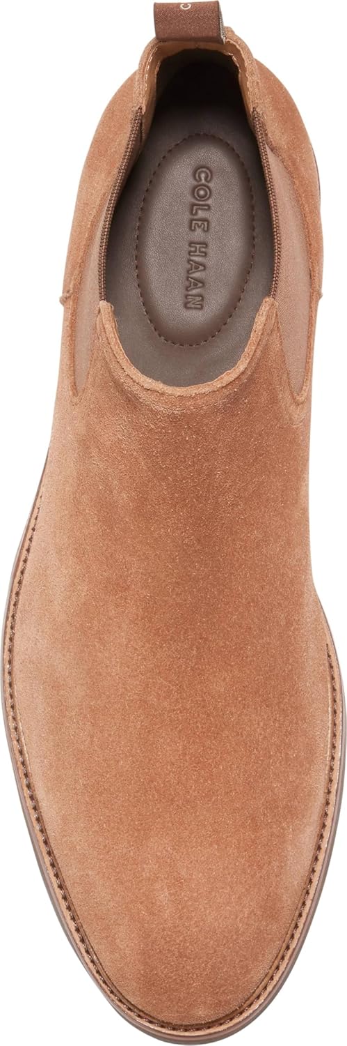 Мужские ботинки Cole Haan Berkshire Chukka, British Tan Suede/Natural — фото 4