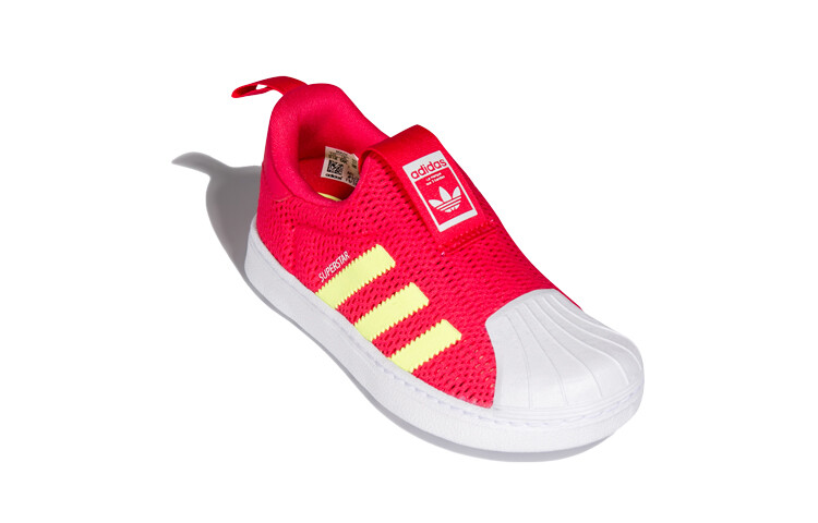 Кроссовки adidas originals Superstar Series Toddler Shoes TD Low-top Red/yellow/white — фото 3