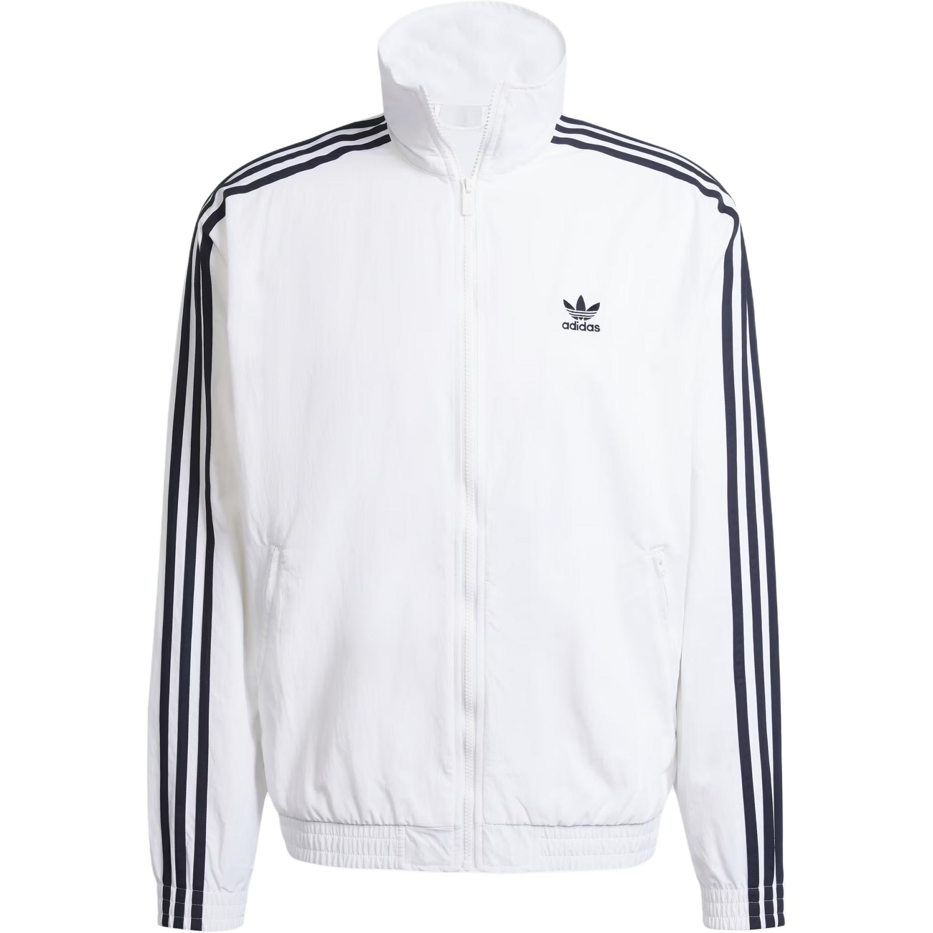 

Adidas Originals Толстовка с молнией Adidas Firebird Adicolor, White/Black