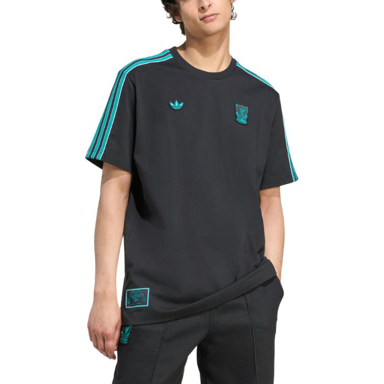 Футболка Adidas X Liverpool Fc Terrace Icons Adidas Originals, черный — фото 3