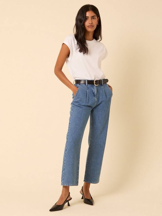 

Прямые джинсы со складкой спереди Nobody's Child, Blue