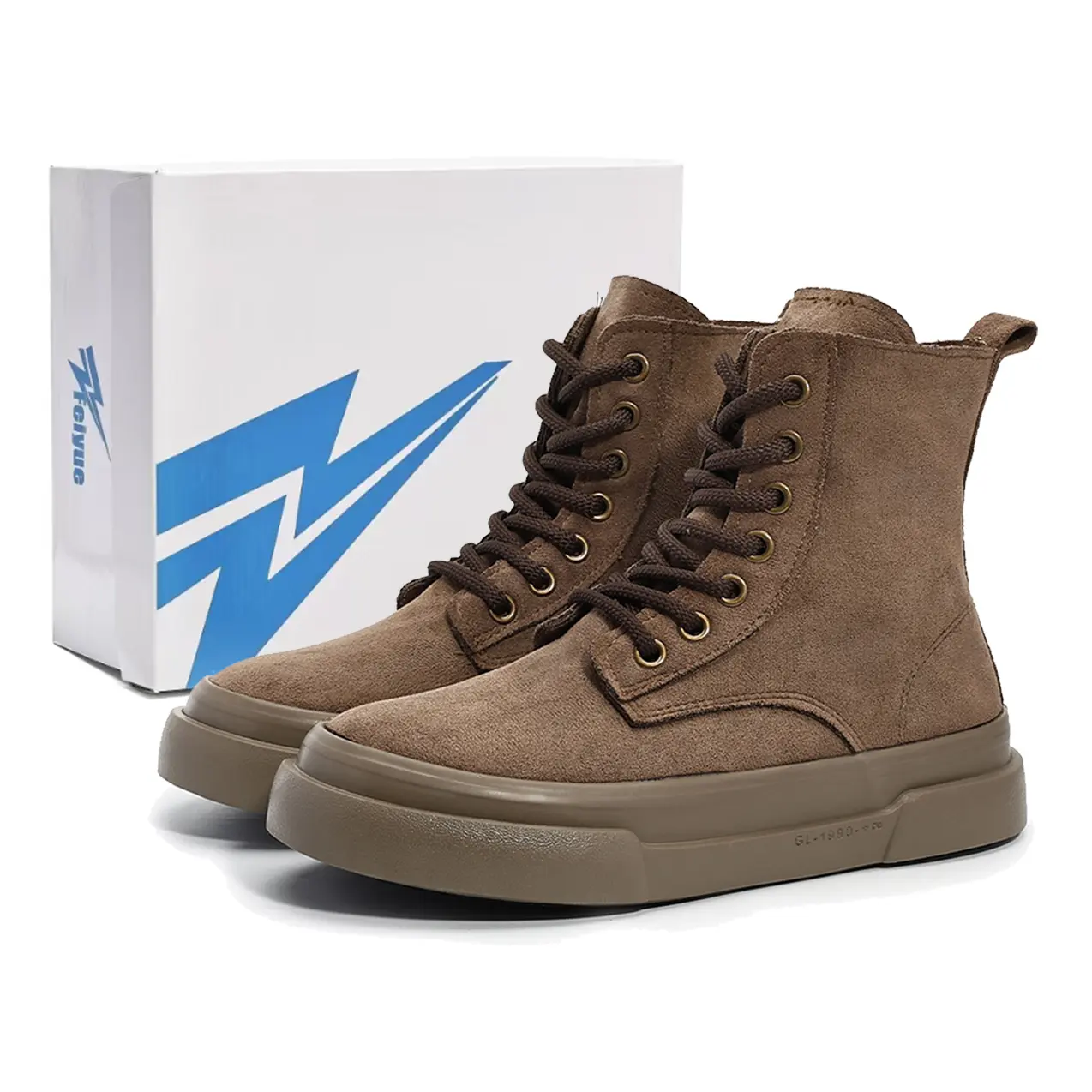 Feiyue Женские полусапожки верблюжьего коричневого цвета, цвет Brown