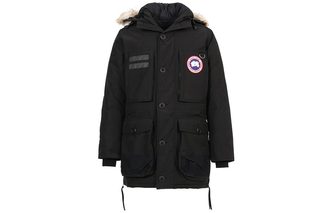 

Пуховик мужской черный Canada Goose