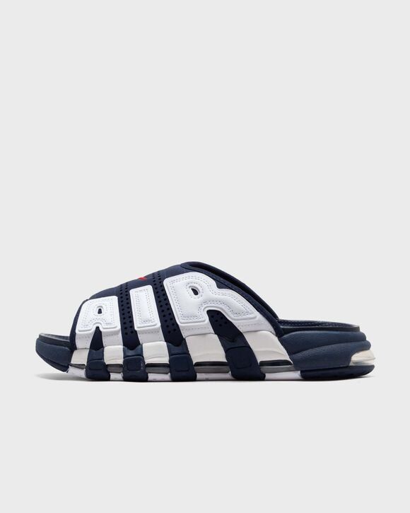 

Сандалии Nike Air More Uptempo Slide, цвет midnight navy/university red-white-