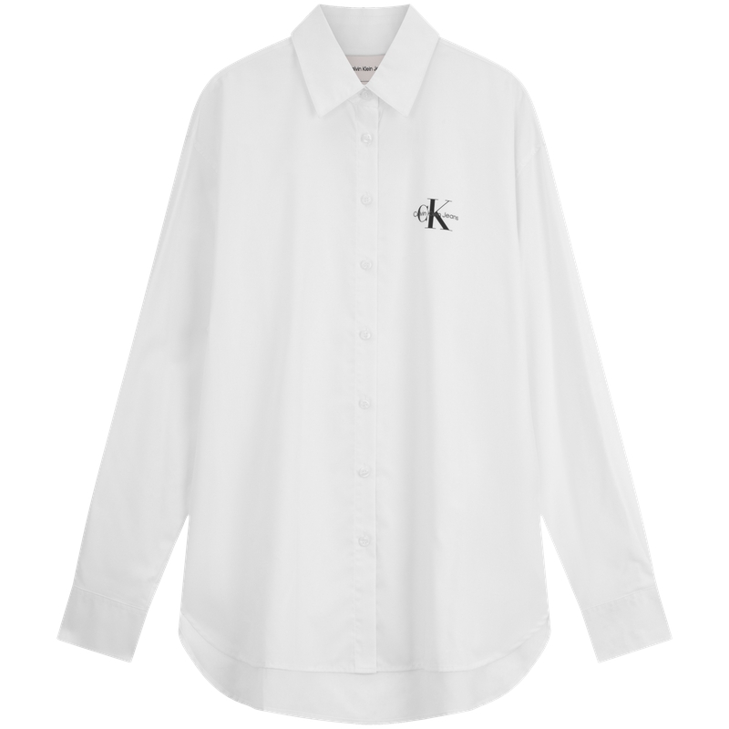 

Женская рубашка CALVIN KLEIN Moon White