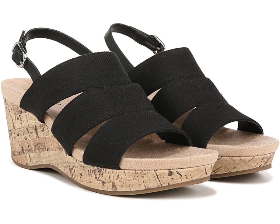

Сандалии LifeStride Darby Slingback Wedge, черный