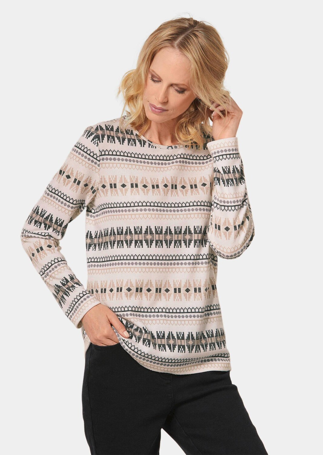 

Рубашка GOLDNER Shirt, бежевый