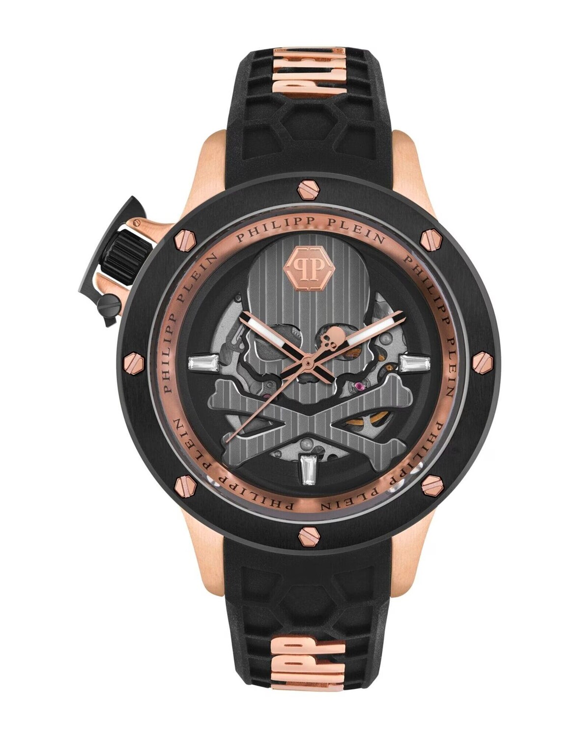 

Часы Philipp Plein, розовое золото