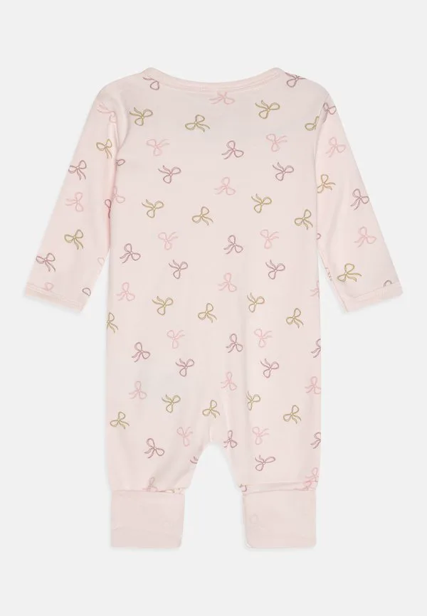 Пижама-Комбинезон nbfnightsuit с бантом, 2 шт. Name It, Barely Pink — фото 2