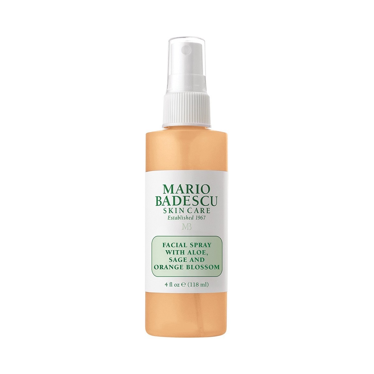 

Спрей для лица face spa facial spray with aloe, sage and orange blossom Mario Badescu, объем 118 мл